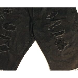 Jordan Craig distressed Mens‎ shorts black 38